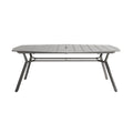 Modern Outdoor Folding Table with Durable Aluminum Frame